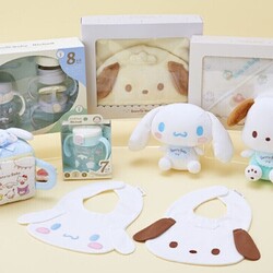 【Sanrio Baby】人気の洗えるぬいぐるみ、キャラクターフェイス形スタイなど豊富なアイテムが新発売