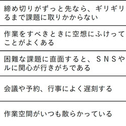 わたしは『先延ばし常習犯』!? 15の項目でわかる「自分で自分の首を絞める人」の危険度