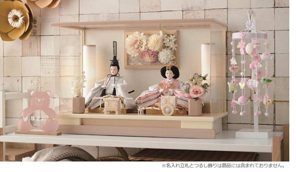 ひな人形、どうする？アカチャンホンポでは豊富なバリエーションを展開