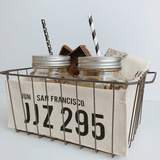 セリアのラック | ワイヤーバスケットなどの吊り下げラックが便利